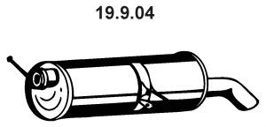 EBERSPÄCHER 19.9.04 galinis duslintuvas 
 Išmetimo sistema -> Duslintuvas
1726.LJ, 1726.LK