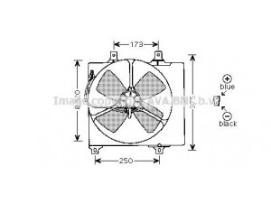 AVA QUALITY COOLING MZ7501 ventiliatorius, radiatoriaus 
 Aušinimo sistema -> Oro aušinimas
E5D315025A