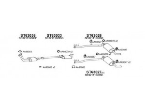 VENEPORTE 630059 išmetimo sistema 
 Išmetimo sistema -> Išmetimo sistema, visa