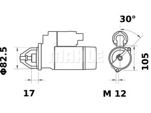MAHLE ORIGINAL MS 304 starteris 
 Elektros įranga -> Starterio sistema -> Starteris
068 911 023 S, 068 911 023 SX, 068 911 024 B
