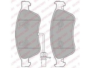 DELPHI LP2072 stabdžių trinkelių rinkinys, diskinis stabdys 
 Techninės priežiūros dalys -> Papildomas remontas
4E0 698 151, 4E0 698 151A, 4E0 698 151E