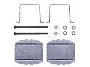 FERODO FBA460 priedų komplektas, diskinių stabdžių trinkelės 
 Stabdžių sistema -> Diskinis stabdys -> Stabdžių dalys/priedai