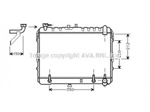 AVA QUALITY COOLING MZ2099 radiatorius, variklio aušinimas 
 Aušinimo sistema -> Radiatorius/alyvos aušintuvas -> Radiatorius/dalys
N38015200