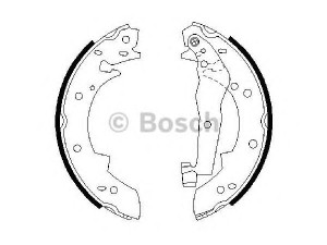 BOSCH 0 986 487 013 stabdžių trinkelių komplektas 
 Techninės priežiūros dalys -> Papildomas remontas
34 21 1 154 385, 34 21 1 157 302