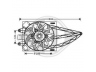 ventiliatorius, radiatoriaus