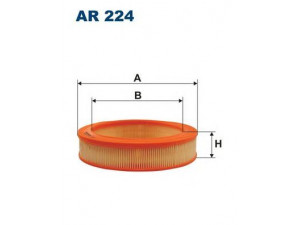 FILTRON AR224 oro filtras 
 Techninės priežiūros dalys -> Techninės priežiūros intervalai
7955272, 7971649, 7972407, 1485888