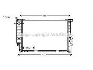 AVA QUALITY COOLING BW2194 radiatorius, variklio aušinimas 
 Aušinimo sistema -> Radiatorius/alyvos aušintuvas -> Radiatorius/dalys
2243445, 2245228