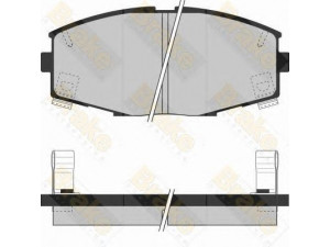 Brake ENGINEERING PA837 stabdžių trinkelių rinkinys, diskinis stabdys 
 Techninės priežiūros dalys -> Papildomas remontas
0446530070, 0449114210, 0449114230