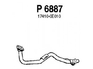 FENNO P6887 išleidimo kolektorius 
 Išmetimo sistema -> Išmetimo vamzdžiai
17410-0E010