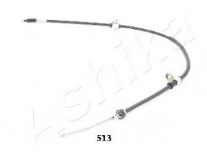 ASHIKA 131-05-513 trosas, stovėjimo stabdys 
 Stabdžių sistema -> Valdymo svirtys/trosai
MB520609