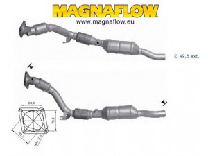 MAGNAFLOW 77223 katalizatoriaus keitiklis 
 Išmetimo sistema -> Katalizatoriaus keitiklis
4B0253012AX