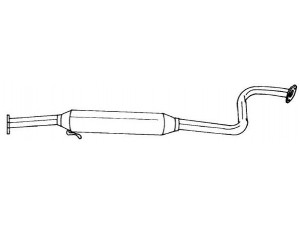 AKS DASIS SG65424 vidurinis duslintuvas