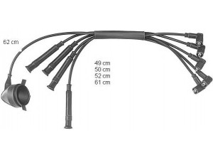 BERU ZE575 uždegimo laido komplektas 
 Kibirkšties / kaitinamasis uždegimas -> Uždegimo laidai/jungtys
12 12 1 705 697