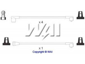 WAIglobal SL187 uždegimo laido komplektas