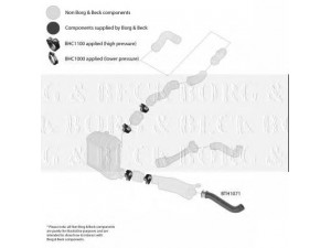 BORG & BECK BTH1071 kompresoriaus padavimo žarna
1J0145828AA, 1J0145828AA, 1J0145828AA