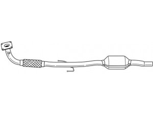 AKS DASIS SG60190 katalizatoriaus keitiklis