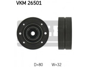 SKF VKM 26501 kreipiantysis skriemulys, paskirstymo diržas 
 Diržinė pavara -> Paskirstymo diržas/komplektas -> Laisvasis/kreipiamasis skriemulys
77 00 862 615
