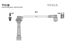 TESLA T555B uždegimo laido komplektas 
 Kibirkšties / kaitinamasis uždegimas -> Uždegimo laidai/jungtys
B61P-18-140C,B, B6MC-18-140, BPE8-18-140,A