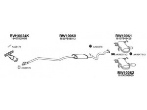 VENEPORTE 100088 išmetimo sistema 
 Išmetimo sistema -> Išmetimo sistema, visa
