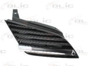 BLIC 6502-07-1670992P radiatorius grotelės 
 Kėbulas -> Kėbulo dalys/ sparnas/buferis -> Priekinis aerodinaminio pasipriešinimo sumažinimas/grotelės
62320-AU300, 62330-AU300, 62330AU300