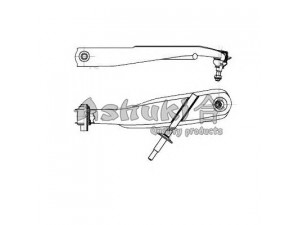 ASHUKI 1470-7006 vikšro valdymo svirtis 
 Ašies montavimas/vairavimo mechanizmas/ratai -> Valdymo svirtis/pasukamosios svirties sujungimas -> Vairo trauklės (valdymo svirtis, išilginis balansyras, diago
39-16 050 0012/MEYLE, 48069-87504