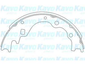 KAVO PARTS KBS-5401 stabdžių trinkelių komplektas 
 Techninės priežiūros dalys -> Papildomas remontas
SGY32638Z, K0BL12638Z, K0BL12638Z
