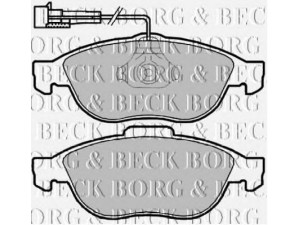 BORG & BECK BBP2160 stabdžių trinkelių rinkinys, diskinis stabdys 
 Techninės priežiūros dalys -> Papildomas remontas
0000009947936, 71748390, 71769141