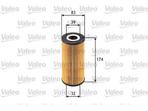 VALEO 586522 alyvos filtras 
 Filtrai -> Alyvos filtras
1212487, 51055006073, 51055040105