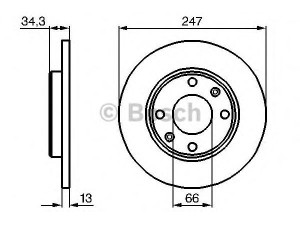 BOSCH 0 986 478 887 stabdžių diskas 
 Dviratė transporto priemonės -> Stabdžių sistema -> Stabdžių diskai / priedai
4246 R8, 4246 R9, 4249 A5, 4246 R8