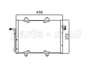 PARTS-MALL PXNCX-068Y kondensatorius, oro kondicionierius
7700800986