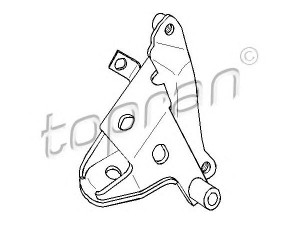 TOPRAN 103 016 rėmas, variklio tvirtinimas 
 Variklis -> Variklio montavimas -> Variklio montavimo rėmas
1H0 199 273A, 1H0 199 273A