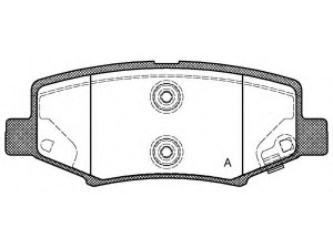 OPEN PARTS BPA1264.02 stabdžių trinkelių rinkinys, diskinis stabdys 
 Techninės priežiūros dalys -> Papildomas remontas
68003776AA, 68003776AA, K68003776AA