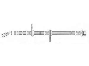 CEF 512252 stabdžių žarnelė 
 Stabdžių sistema -> Stabdžių žarnelės
46431SR3934, 46431SR3937
