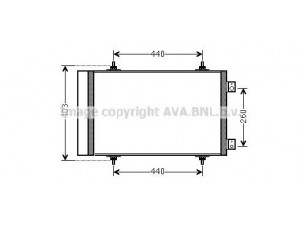 AVA QUALITY COOLING CNA5263 kondensatorius, oro kondicionierius