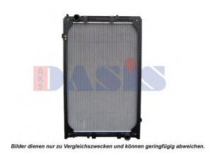 AKS DASIS 130061N radiatorius, variklio aušinimas 
 Aušinimo sistema -> Radiatorius/alyvos aušintuvas -> Radiatorius/dalys
0015019601, 0025010601, 6295011001