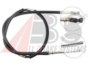 A.B.S. K19577 trosas, stovėjimo stabdys 
 Stabdžių sistema -> Valdymo svirtys/trosai
MR 475603