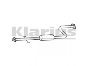 KLARIUS HA187A vidurinis duslintuvas 
 Išmetimo sistema -> Duslintuvas
18220SM4A72, 18220SM4A73, 18220SM4F32
