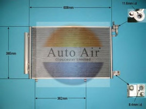 AUTO AIR GLOUCESTER 16-6507 kondensatorius, oro kondicionierius 
 Oro kondicionavimas -> Kondensatorius
1513108, 15219521, 1526277, 8V5119710BB