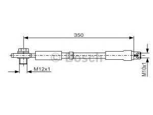 BOSCH 1 987 481 091 stabdžių žarnelė 
 Stabdžių sistema -> Stabdžių žarnelės
4Z7 611 775 A, 4Z7 611 775 A