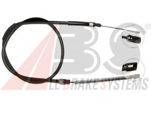 A.B.S. K13068 trosas, stovėjimo stabdys 
 Stabdžių sistema -> Valdymo svirtys/trosai
281609702B, 281609702D, 281.609.702D