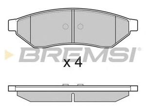 BREMSI BP3162 stabdžių trinkelių rinkinys, diskinis stabdys 
 Techninės priežiūros dalys -> Papildomas remontas
76396496, 5550086Z00, 96496763