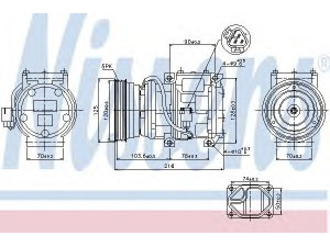 NISSENS 89098 kompresorius, oro kondicionierius 
 Oro kondicionavimas -> Kompresorius/dalys
88320-42010, 88320-42050