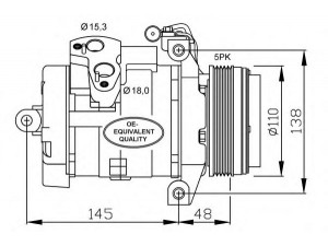 NRF 32432 kompresorius, oro kondicionierius 
 Oro kondicionavimas -> Kompresorius/dalys
64526921650, 64528377067, 6921650