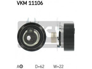 SKF VKM 11106 įtempiklio skriemulys, paskirstymo diržas 
 Techninės priežiūros dalys -> Papildomas remontas
030 109 243 D, 030 109 243 F, 030 109 243 J