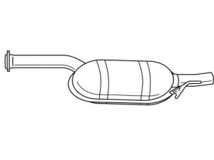AKS DASIS SG35443 vidurinis duslintuvas