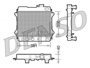 DENSO DRM34001 radiatorius, variklio aušinimas 
 Aušinimo sistema -> Radiatorius/alyvos aušintuvas -> Radiatorius/dalys
Z3050