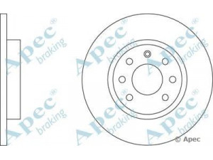 APEC braking DSK501 stabdžių diskas 
 Dviratė transporto priemonės -> Stabdžių sistema -> Stabdžių diskai / priedai
3410294, 34102947, 3459661, 34596619