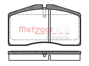 METZGER 0448.00 stabdžių trinkelių rinkinys, diskinis stabdys 
 Techninės priežiūros dalys -> Papildomas remontas
928 351 949 02, 928 351 949 03