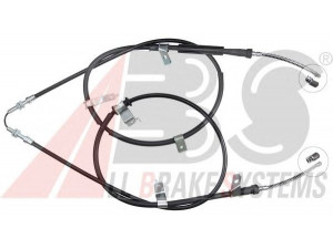 A.B.S. K13940 trosas, stovėjimo stabdys 
 Stabdžių sistema -> Valdymo svirtys/trosai
54400-75F10