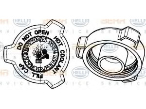 HELLA 8MY 376 744-281 dangtelis, radiatorius
BHT W3678001